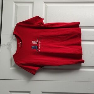 Kickin' It Patriotic T-Shirt - Plus Size 1X (16W) - GUC